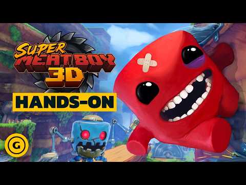 Super Meat Boy 3D. It’s good… BUT | First Look