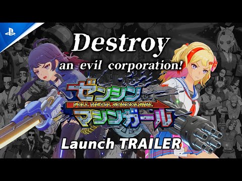 Full Metal Schoolgirl – Launch Trailer | PS5 Games