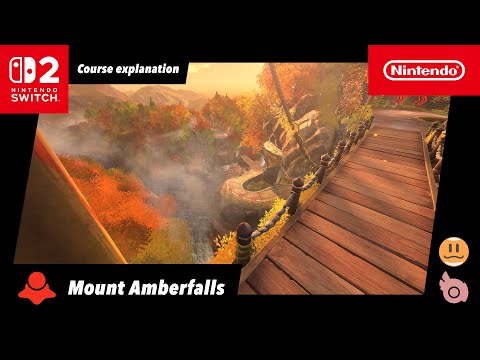 Kirby Air Riders – Course Overview: Mount Amberfalls (Nintendo Switch 2)