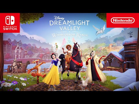 Disney Dreamlight Valley: Wishblossom Ranch – Showcase Trailer – Nintendo Switch