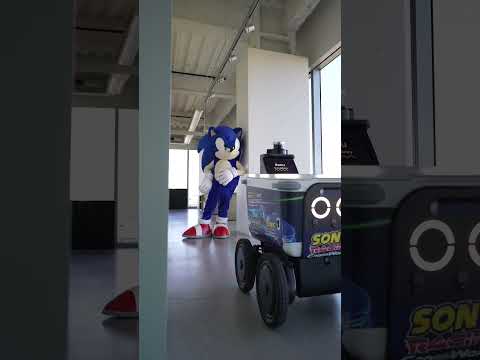 Can @serverobotics keep up with Sonic’s speedy appetite?
