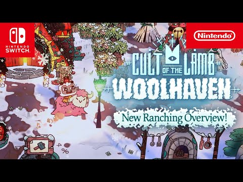 Cult of the Lamb: Woolhaven – Ranching Overview Trailer – Nintendo Switch