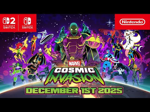 MARVEL Cosmic Invasion – Release Date Trailer – Nintendo Switch 2
