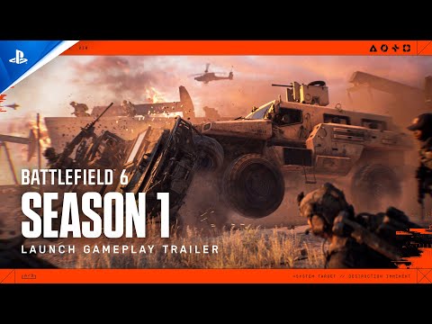 Battlefield 6 – Season 1 Gameplay Trailer | PS5 Games