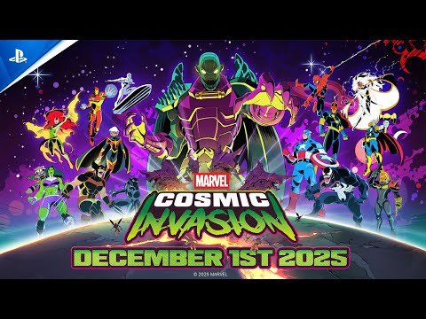 Marvel Cosmic Invasion – Release Date Trailer | PS5 & PS4 Games