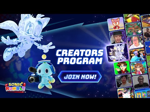 Join the Sonic Rumble Creators Program! – Unlock Early Access & Creator Codes