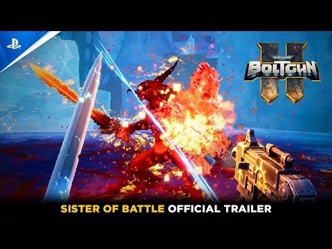 Warhammer 40,000: Boltgun 2 – Sister of Battle Trailer | PS5 Games