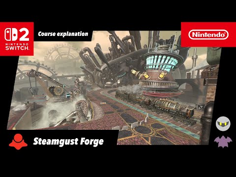 Kirby Air Riders – Course Overview: Steamgust Forge (Nintendo Switch 2)
