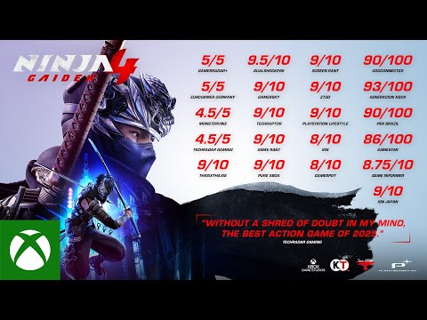 NINJA GAIDEN 4 – Official Accolades Trailer