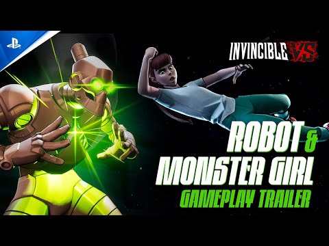 Invincible VS – Robot & Monster Girl Gameplay Trailer | PS5 Games