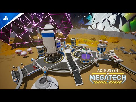 Astroneer – Megatech Release Date Trailer | PS4 Games