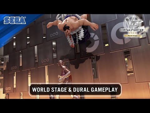 Virtua Fighter 5 REVO World Stage & Dural Gameplay | VF RoundUp