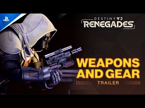 Destiny 2: Renegades – New Weapons and Gear Trailer | PS5, PS4 & PC Games