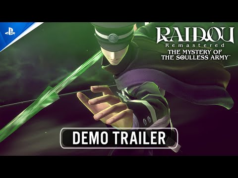 Raidou Remastered: The Mystery of the Soulless Army – Demo Trailer | PS5 Games