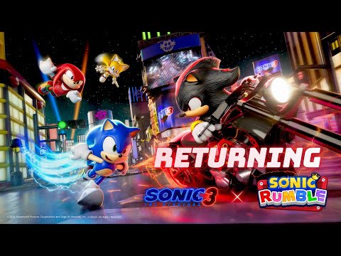 Sonic Rumble – Sonic Movie 3 Crossover Event Returns | LIVE NOW!
