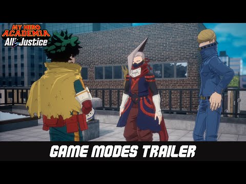 MY HERO ACADEMIA: All’s Justice | Game Modes Trailer