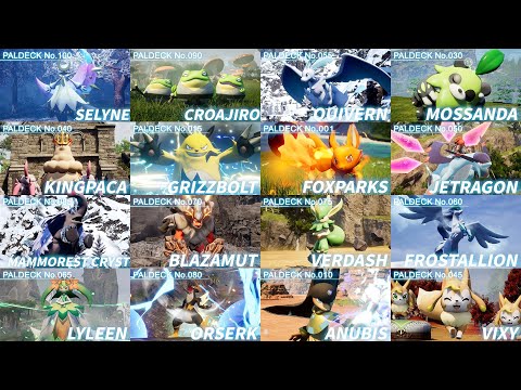Paldeck Marathon: Ep 1-100!│ Palworld Official