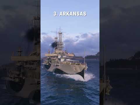 Top 5 Most Played US Ships in World of Warships!