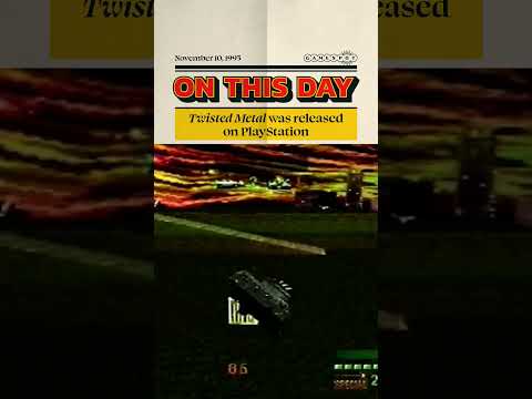 Twisted Metal was released 30 years ago today