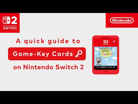 Using Game-Key Cards on Nintendo Switch 2