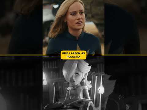 Mario Galaxy Movie! Bowser Jr. vs Rosalina Voice Comparison