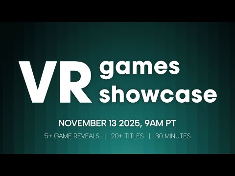 VR Games Showcase Fall 2025 Livestream