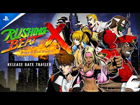 Rushing Beat X: Return of Brawl Brothers – Release Date Trailer | PS5 Games