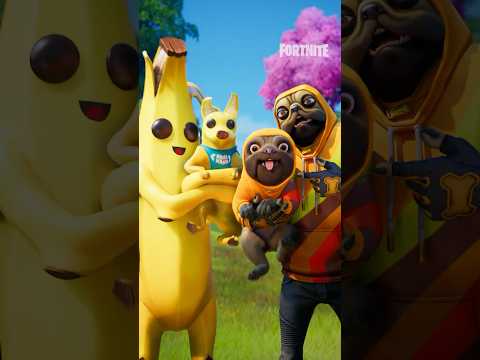 Sidekicks join Fortnite! 🐶🐟🦖🧸