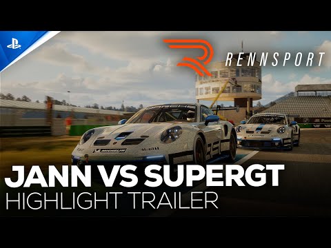Rennsport – Jann Mardenborough vs SuperGT 1v1 Highlight Trailer | PS5 Games