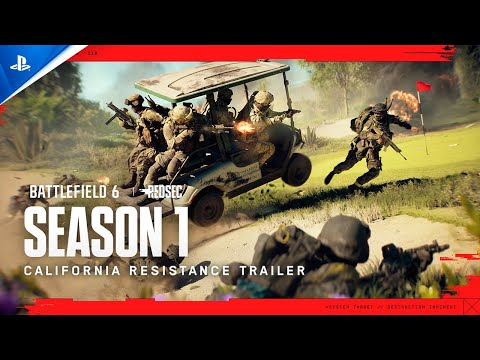 Battlefield 6 – California Resistance Gameplay Trailer | PS5 Games
