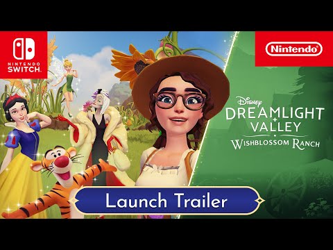 Disney Dreamlight Valley: Wishblossom Ranch – Expansion Launch Trailer – Nintendo Switch