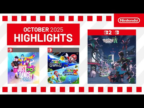 Monthly Highlights – October 2025 (Nintendo Switch 2 / Nintendo Switch)