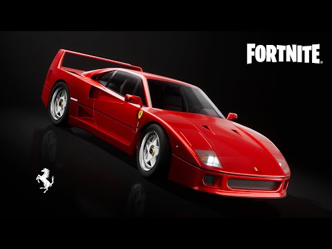Ferrari F40 arrives in Fortnite
