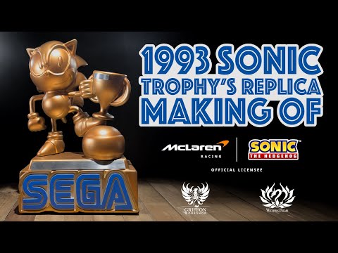 Sonic the Hedgehog x McLaren – Making of the 1993 Sonic GP Trophy Replica