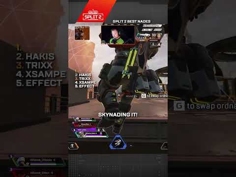 Top 5 Craziest SkyNades From ALGS Split 2 Pro League