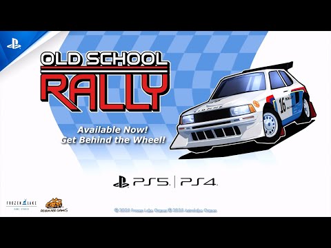 Old School Rally – Launch Trailer | PS5 & PS4 Games