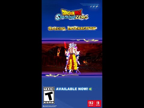 DRAGON BALL: Sparking! ZERO available now on Nintendo Switch & Nintendo Switch 2!