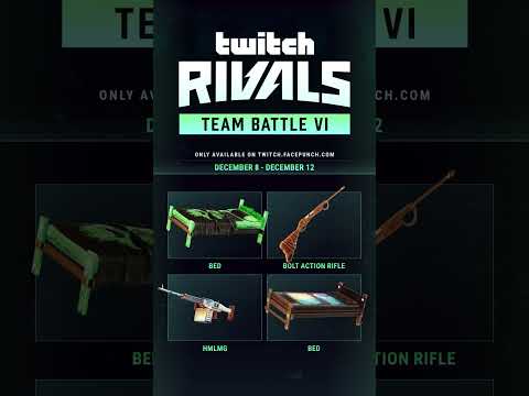 Twitch Rivals Team Battle VI kicks off tomorrow! ☢️⚔️📺