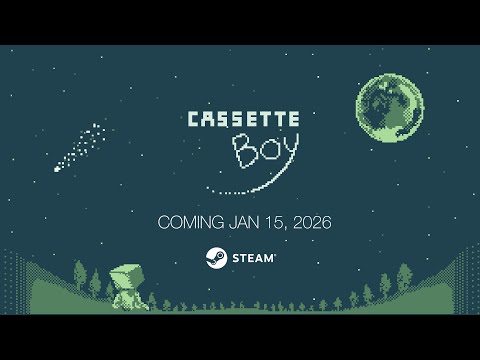 CASSETTE BOY Steam Release Date Announcement Trailer – Pocketpair Publishing