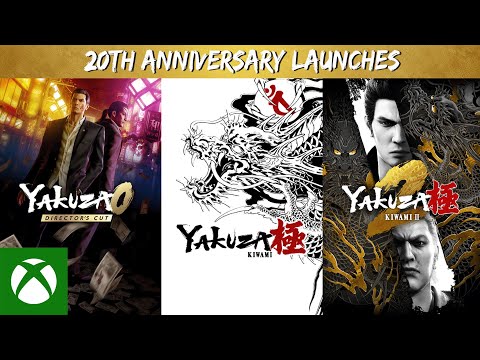 Like a Dragon & Yakuza Series 20th Anniversary Titles |  Xbox Series X|S Launch Trailer