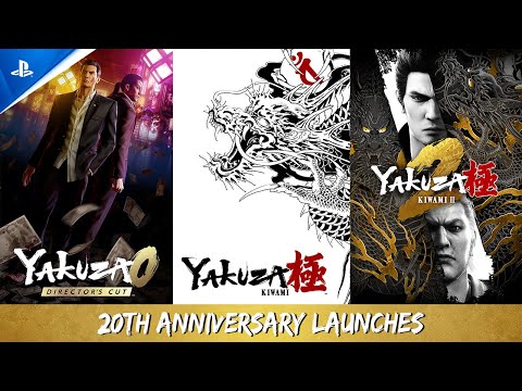 Like a Dragon & Yakuza Series 20th Anniversary Titles – Launch Trailer | PS5 Games