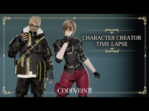 CODE VEIN II – Character Creator Time-Lapse