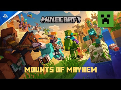 Minecraft – Mounts of Mayhem Trailer | PS5 & PS4 Games