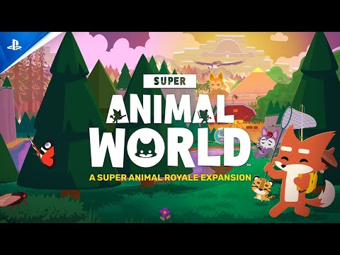 Super Animal Royale – Super Animal World Launch Trailer | PS5 & PS4 Games
