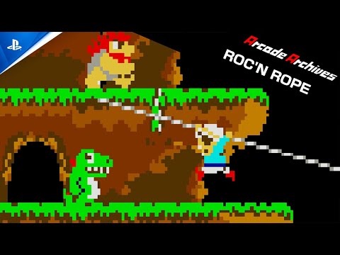 Arcade Archives 2 Roc’n Rope – Out Now | PS5 & PS4 Games