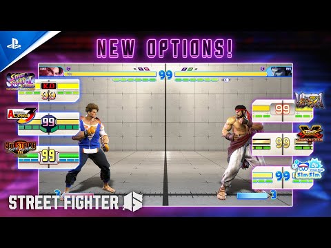 Street Fighter 6 – Battle HUD Design Setting Feature | PS5 & PS4 Games