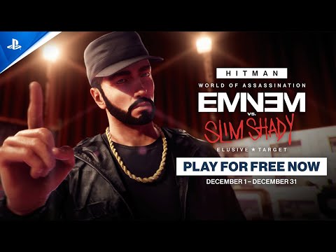 Hitman World of Assassination – Eminem vs. Slim Shady Mission Briefing | PS5 Games