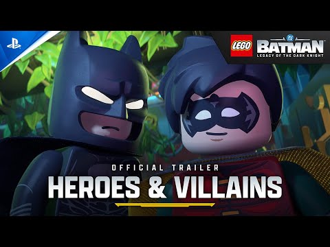 LEGO Batman: Legacy of the Dark Knight – Heroes & Villains Trailer | PS5 Games