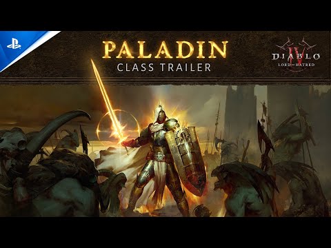 Diablo IV: Lord of Hatred – Paladin Class Trailer | PS5 & PS4 Games