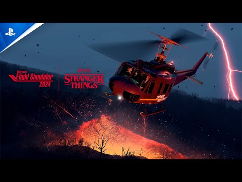 Microsoft Flight Simulator 2024 – Stranger Things Expansion Trailer | PS5 Games